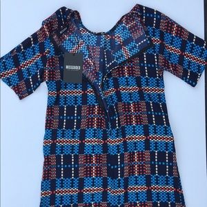 MISSGUIDED CHECKERED SHORT SLEEVED DRESS